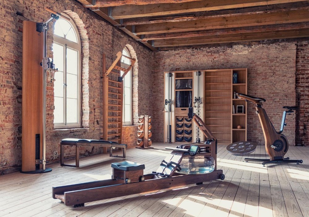 wooden gym