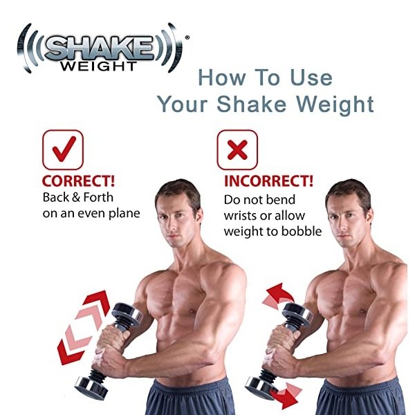 shake weight men correct way