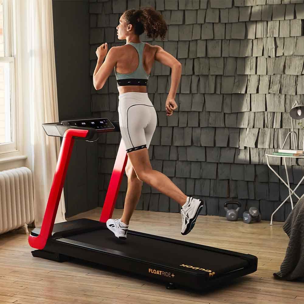 reebok floatride fr20 treadmill red for home