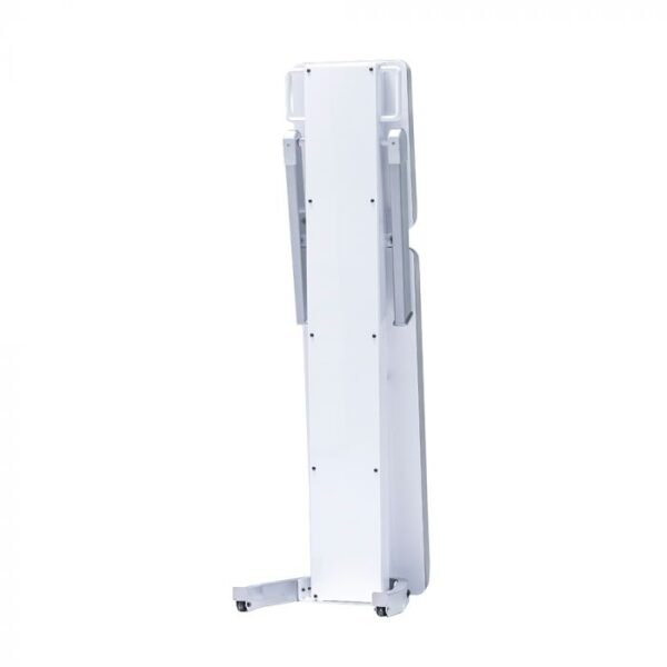 compact foldable bench stand white